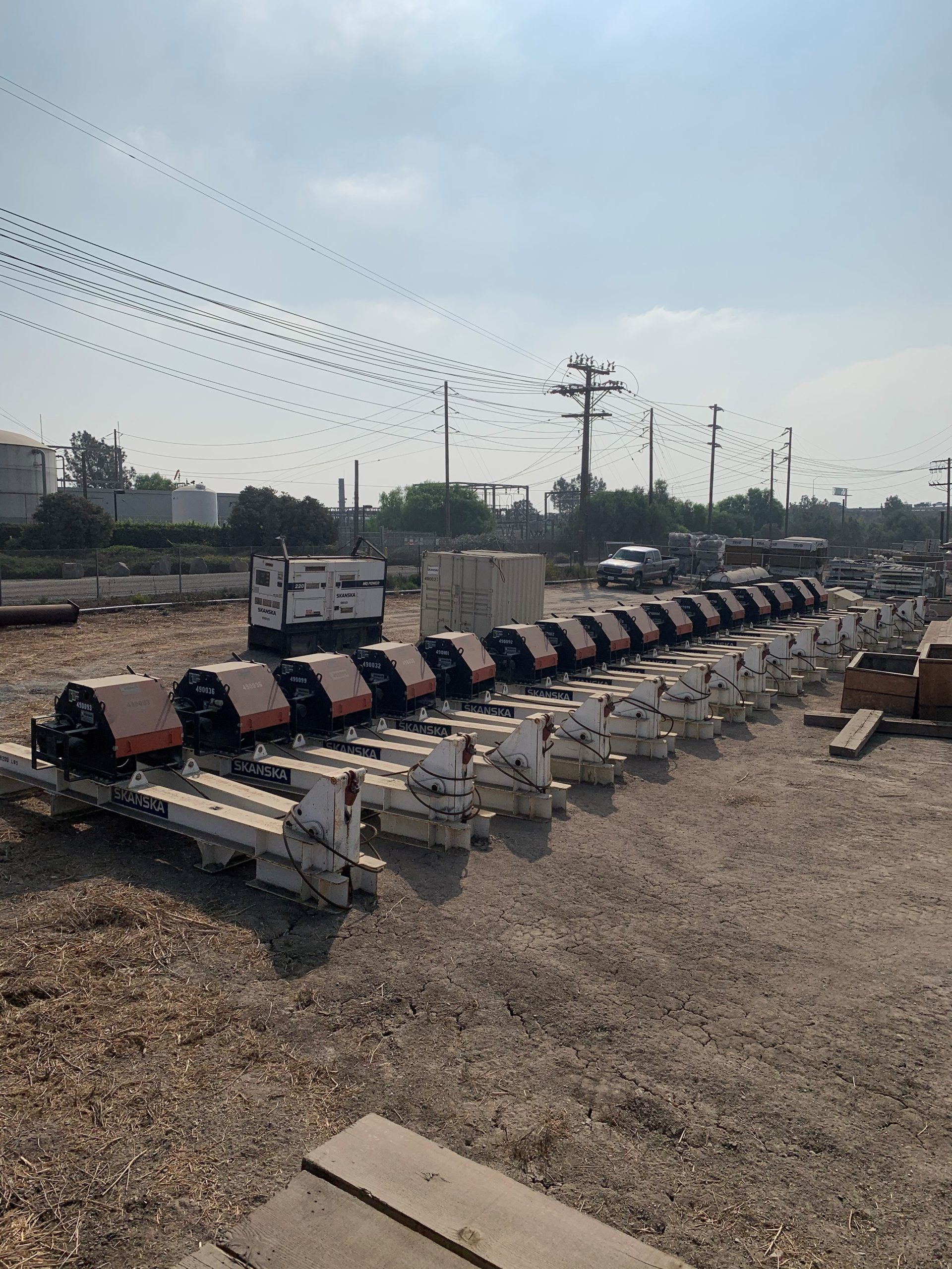 Protable Bridge Falsework.Construction